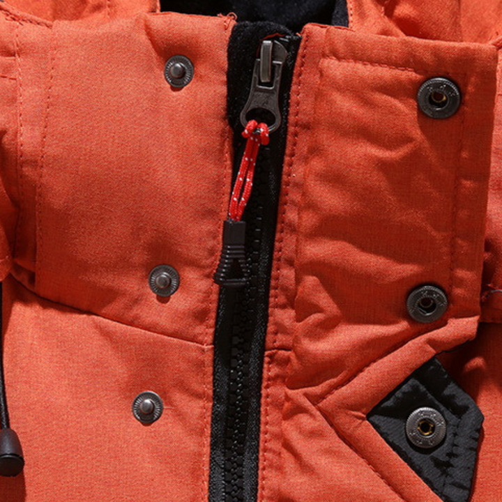 Men's functional winter parka. Waterproof, windproof jacket with warm hood for ultimate protection.