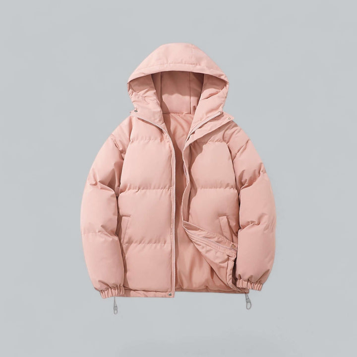 Men's extreme cold weather parka coat. Insulated, warm winter jacket with an adjustable hood for protection.