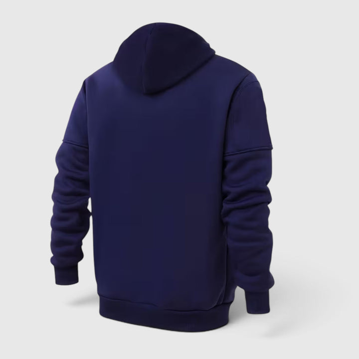 Everyday men's waterproof loose fit coat, zip-up for easy comfort.