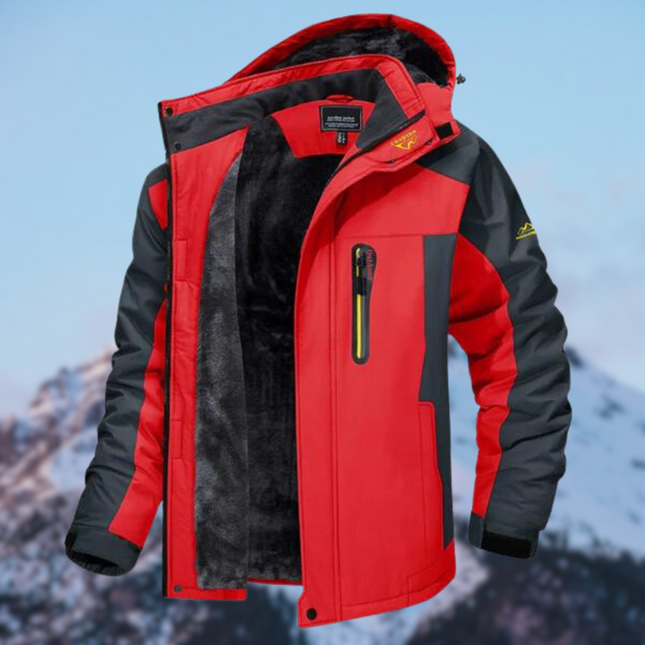Stylish men's insulated winter coat. Waterproof & durable for outdoor adventures and daily cold weather wear.