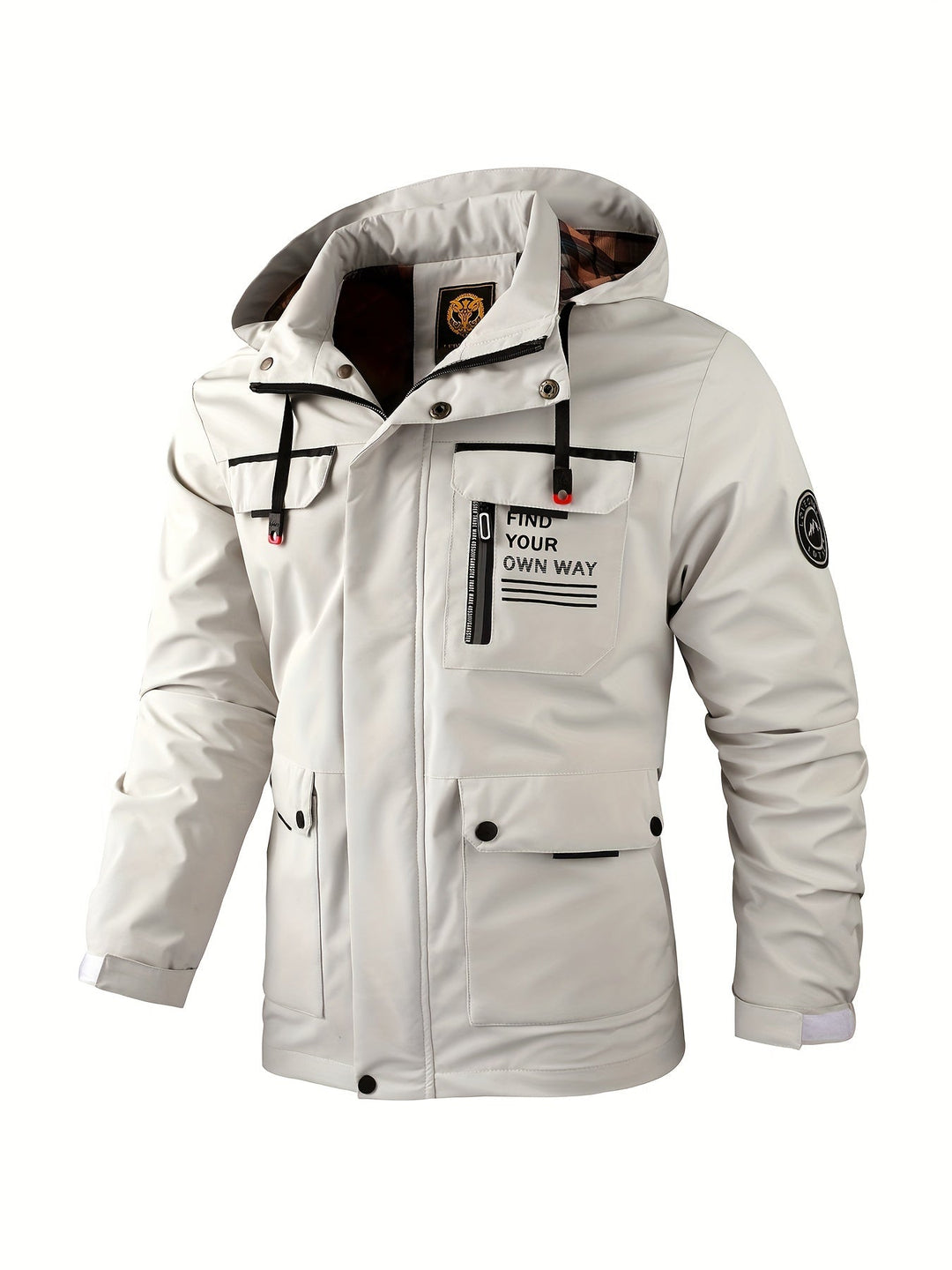 Ultimate men's weatherproof jacket. Waterproof & windproof protection for hiking, winter sports & outdoor adventures.