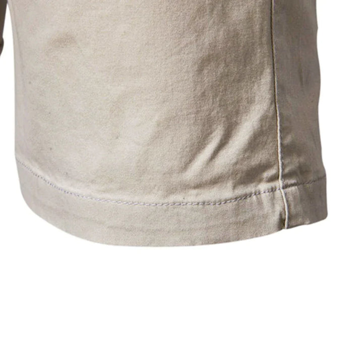 Wyatt men's smart casual chino shorts for ultimate comfort & versatility. Perfect for relaxed summer and everyday wear.