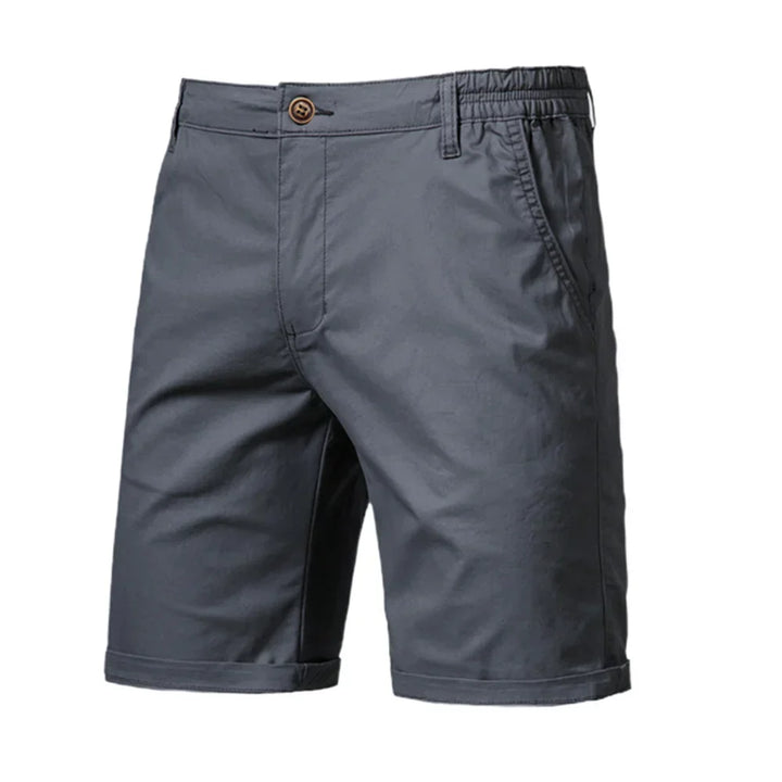 Stylish smart casual chino shorts for men. Effortless summer fashion with a comfortable, relaxed fit.