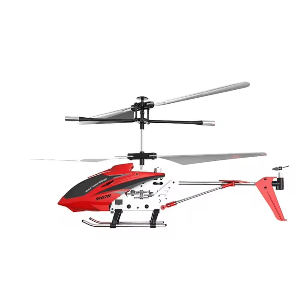 Compact unisex RC flying toy, a mini helicopter gadget with advanced gyro for easy, stable control.