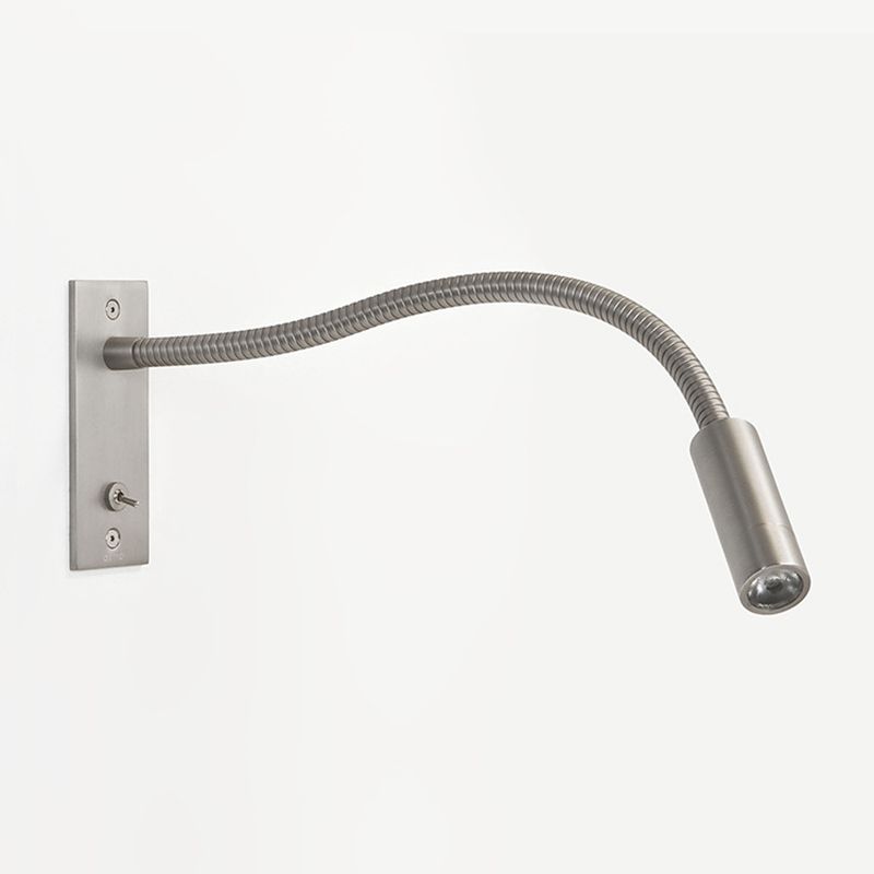 Indoor decorative wall lamp, modern minimalist design with an energy-saving LED light, perfect for reading.