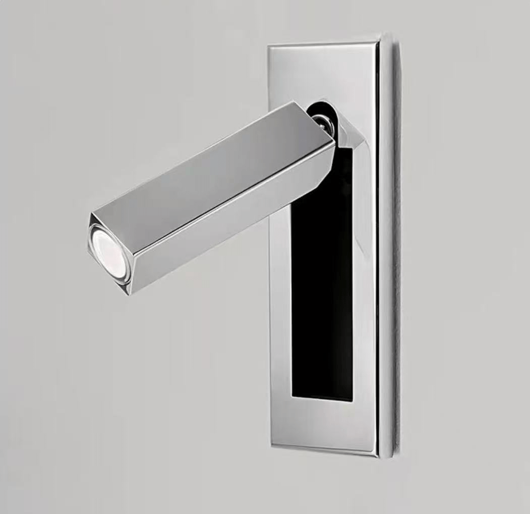 Home lighting solution: adjustable LED wall lamp, great for bedroom decor & reading.