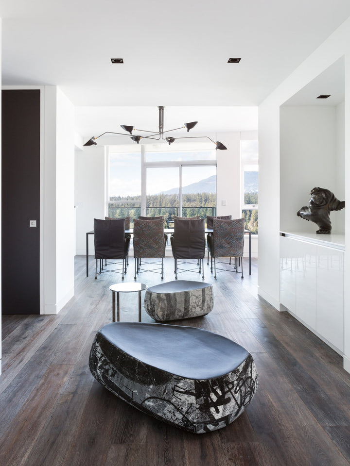 Modern adjustable multi-arm ceiling light, contemporary metal for bedroom lighting.