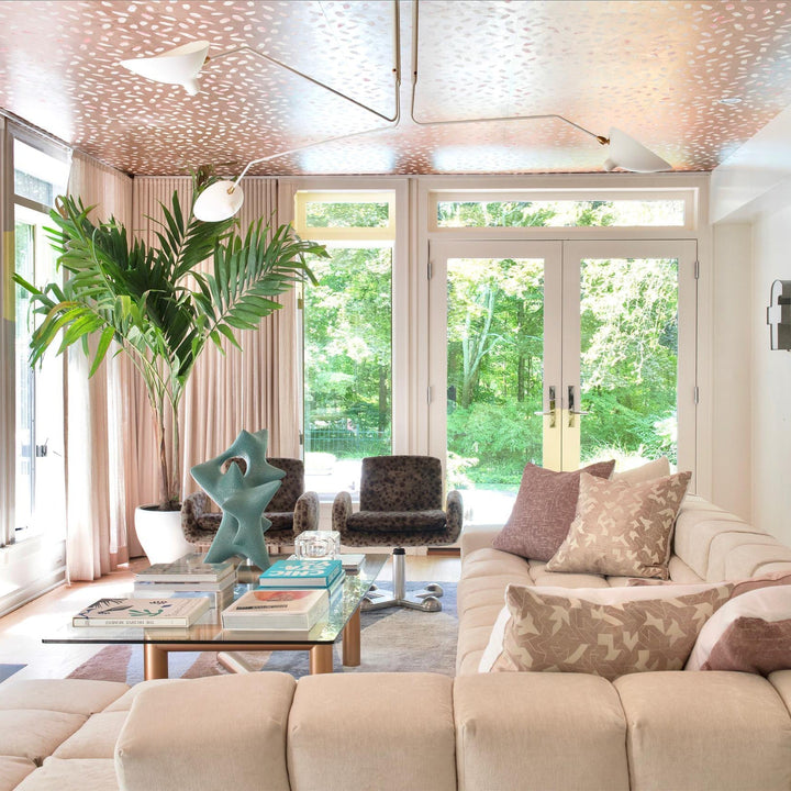 Modern multi-arm adjustable ceiling light, metal design for contemporary living.