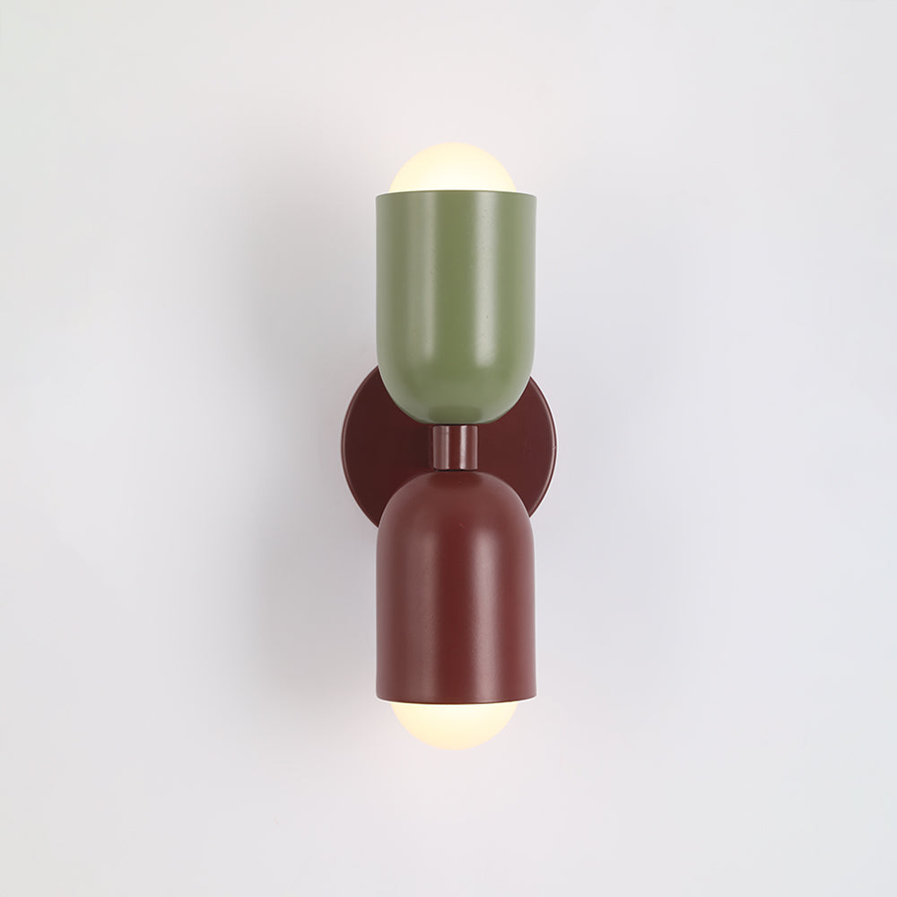 Architectural modern LED cylinder light, perfect for contemporary buildings.