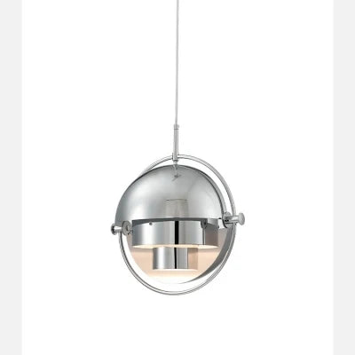 Energy-efficient LED pendant light, modern Danish design. Adjustable for perfect dining/living room ambiance.