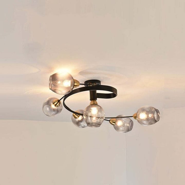 Black flush mount light, a versatile ceiling fixture for modern homes.
