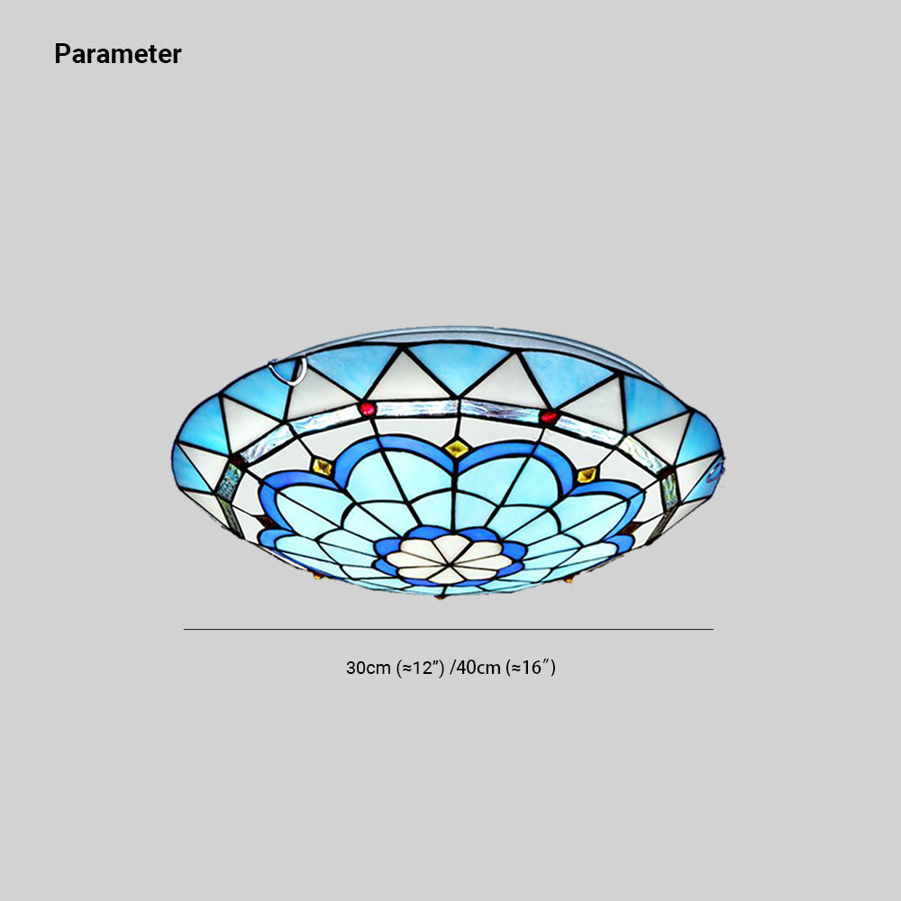 Sleek flush mount ceiling lamp, a modern artistic lighting solution for living spaces.