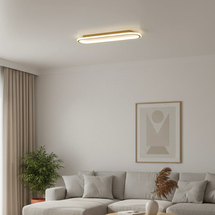 Artistic geometric LED ceiling light, dimmable, modern rose gold fixture for stunning home decor.