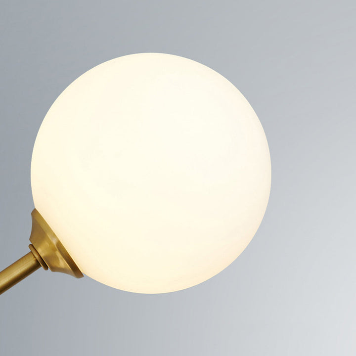 Contemporary modern globe chandelier in black, multi-light fixture for a stunning ceiling statement.