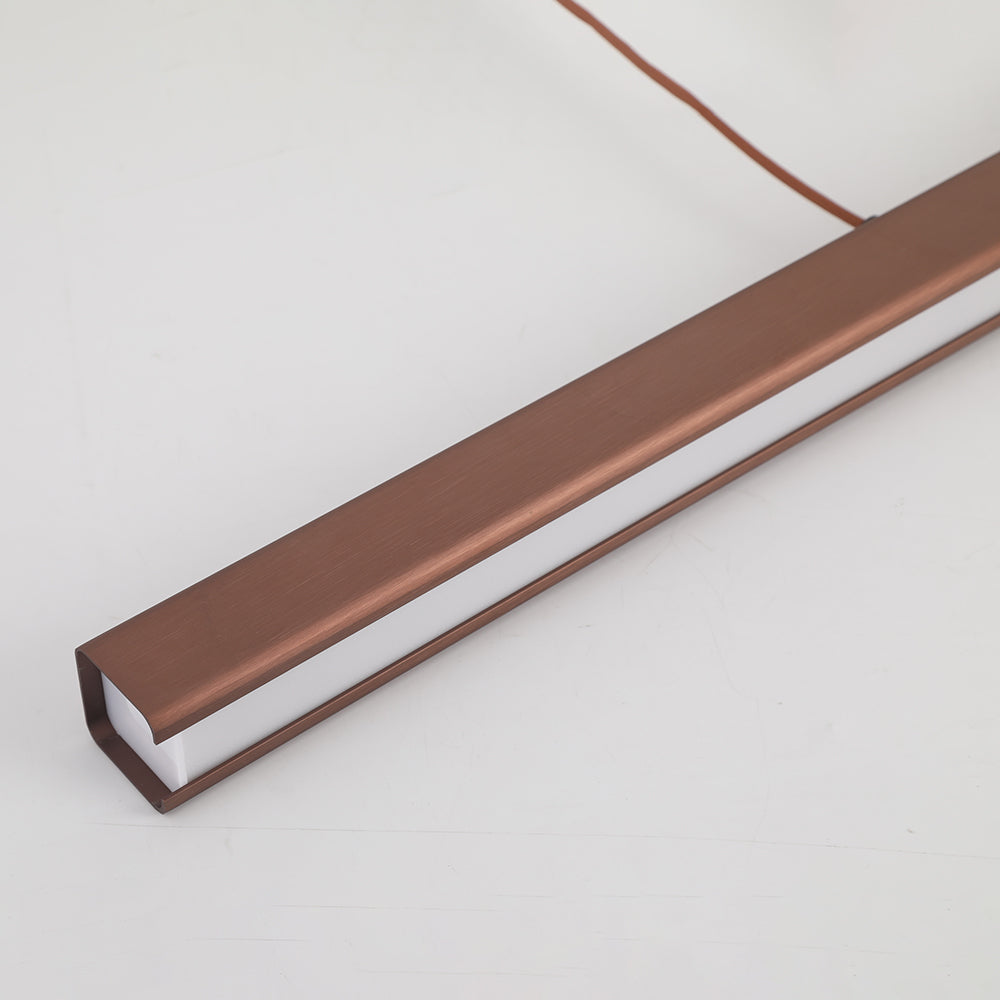Ivyal LED linear pendant, a focal point for modern kitchen & dining decor.