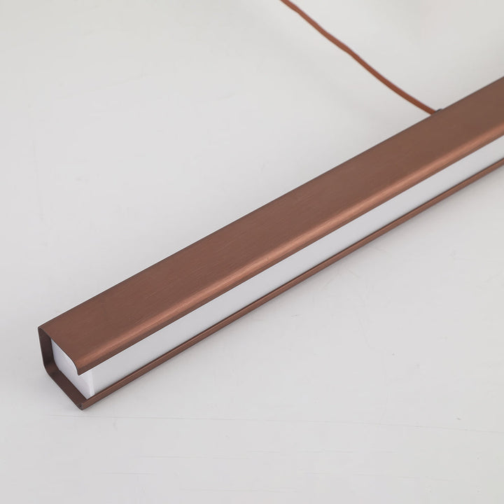 Ivyal LED linear pendant, a focal point for modern kitchen & dining decor.