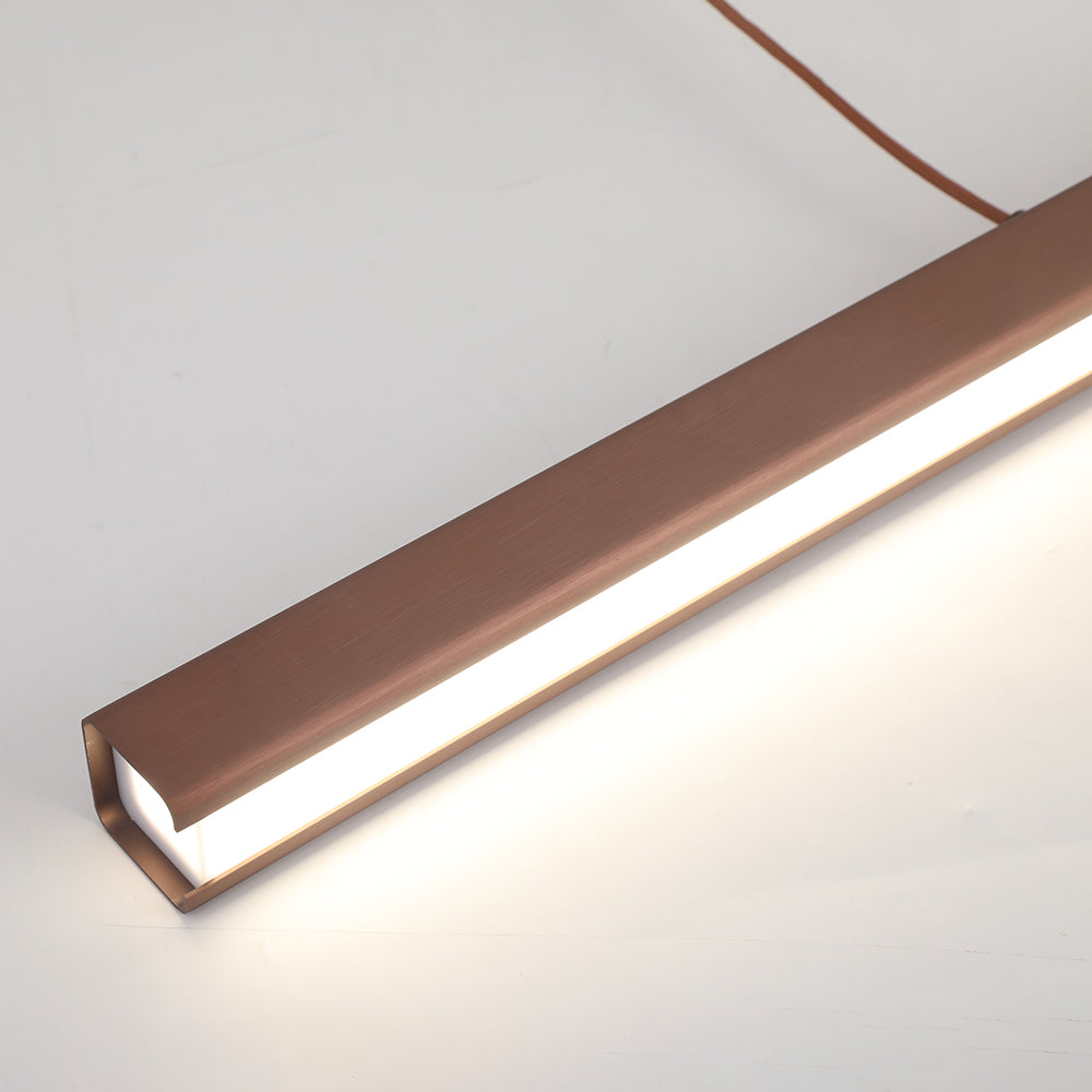 Adjustable Ivyal linear pendant, enhancing modern home interior lighting.