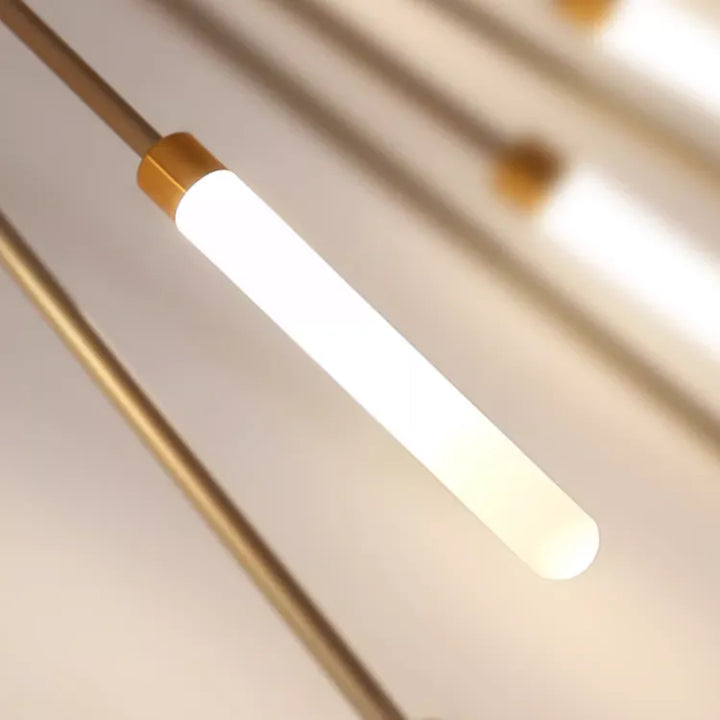 Sleek black modern LED flush light with unique spiral design, home decor.