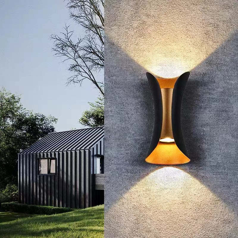 Modern LED garden light, IP65 rated for reliable and long-lasting use.