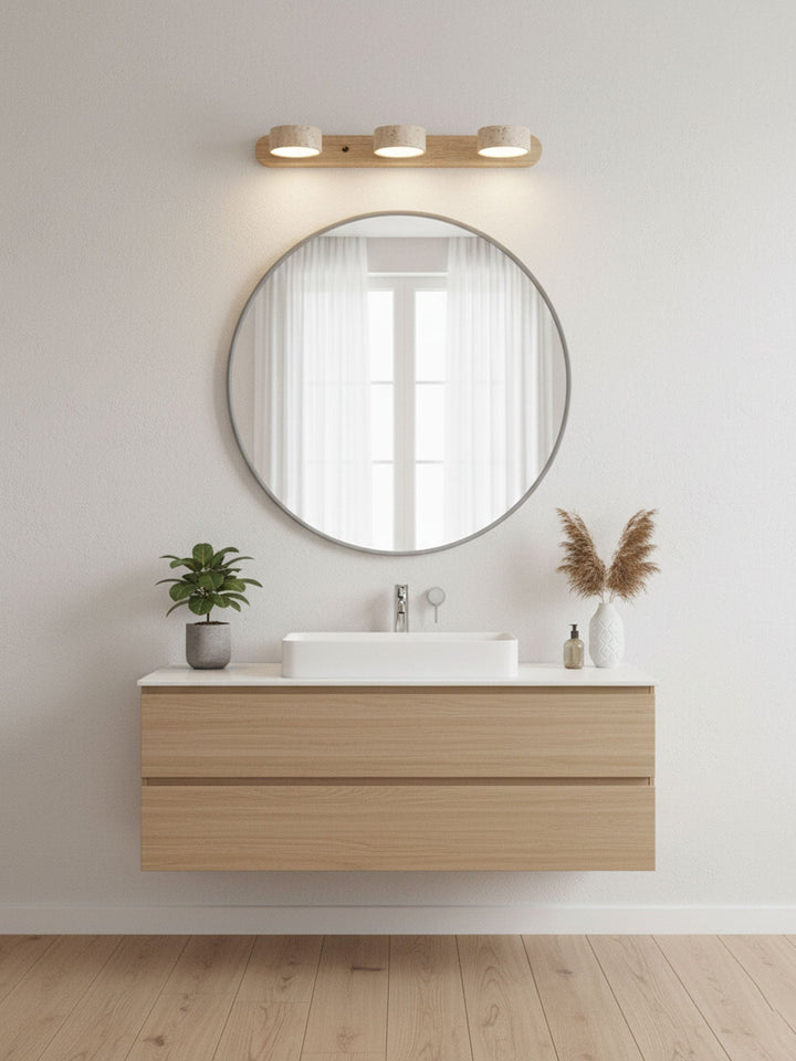 Sophisticated LED wall sconce for a refined bedroom ambiance.
