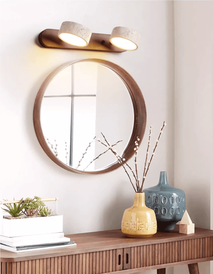 Modern LED wall fixture, ideal for upscale interior home lighting.