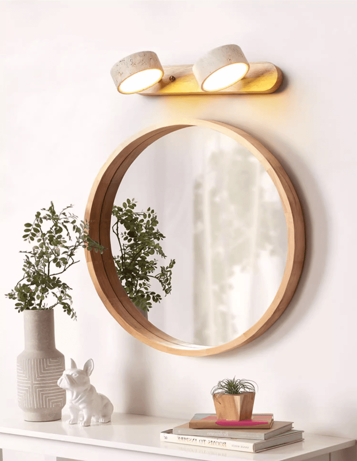 Dimmable LED wall lamp, perfect for creating various moods.