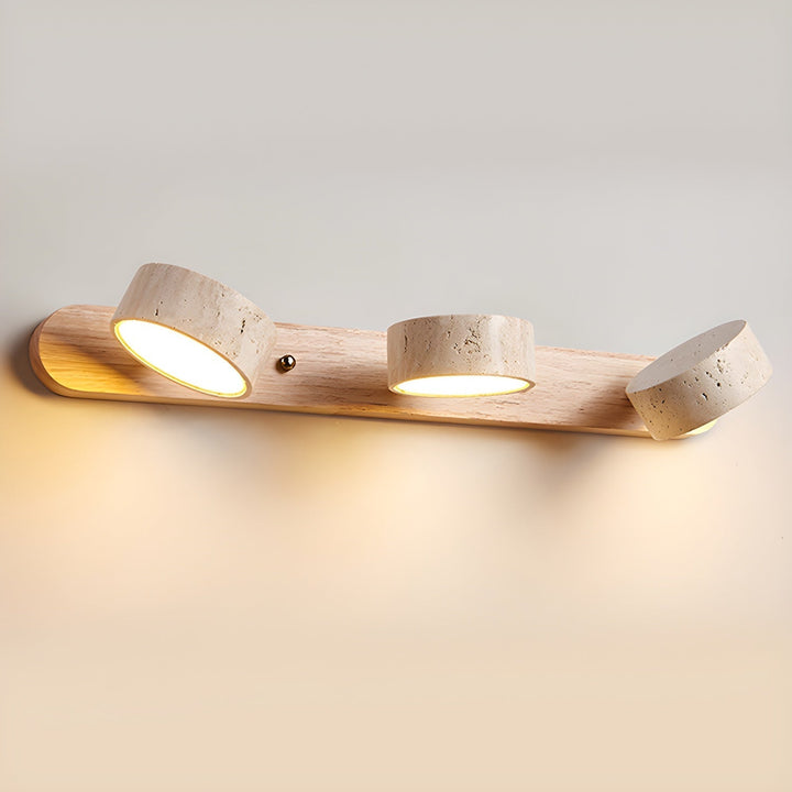 Ambient LED wall light, a focal point in modern home decor.