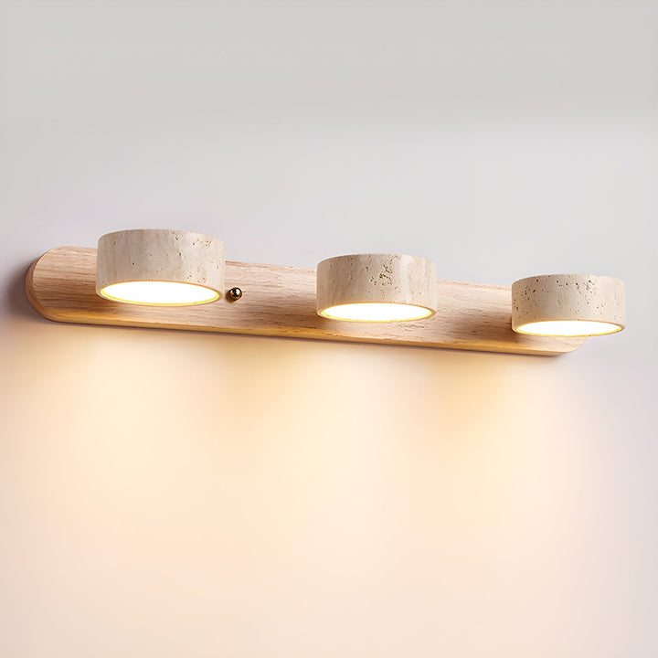 Energy-saving modern LED wall lamp for bedroom or living room.