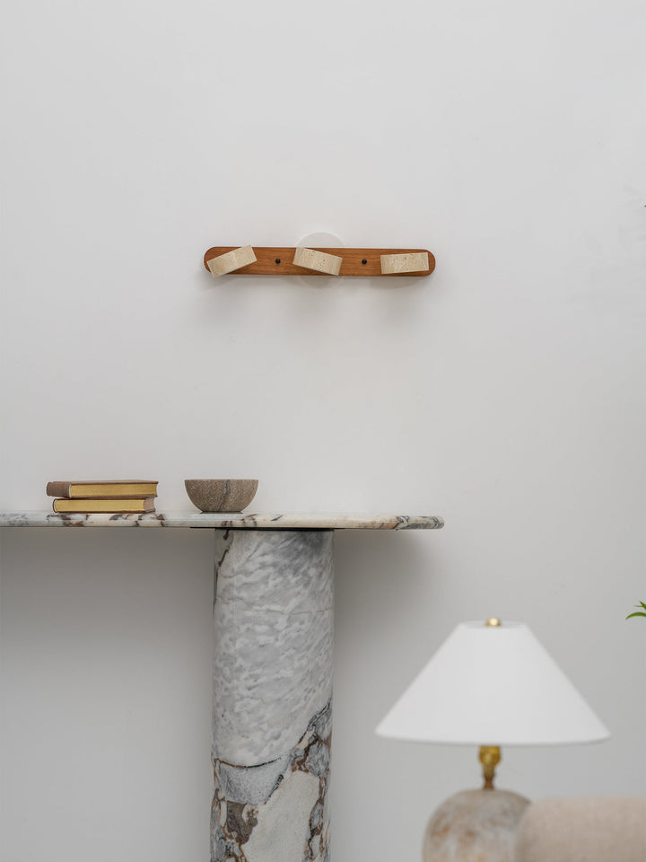 Sleek LED wall sconce, enhancing the ambiance of any room.