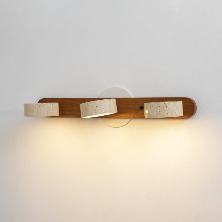 Contemporary LED wall lamp, bringing modern charm to bedrooms.