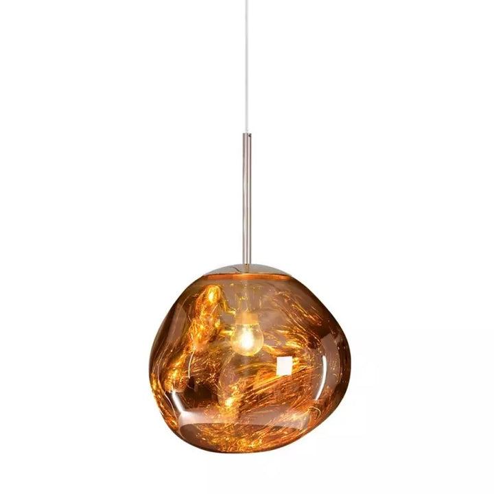 Modern Melt pendant lamp, an organic hanging light fixture for stylish home decor.