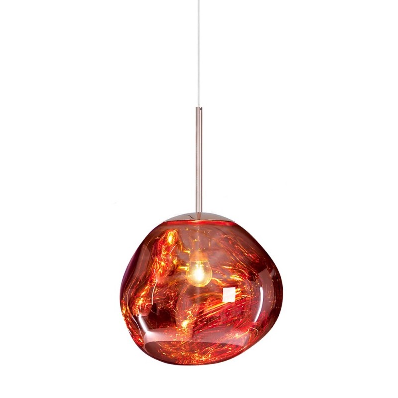 Designer Melt ceiling light, adding an organic, contemporary touch to any living space.