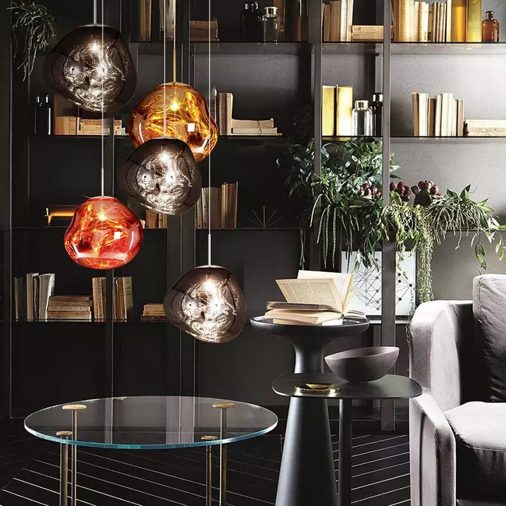 Contemporary Melt ceiling lamp, offering stylish and unique lighting for modern homes.