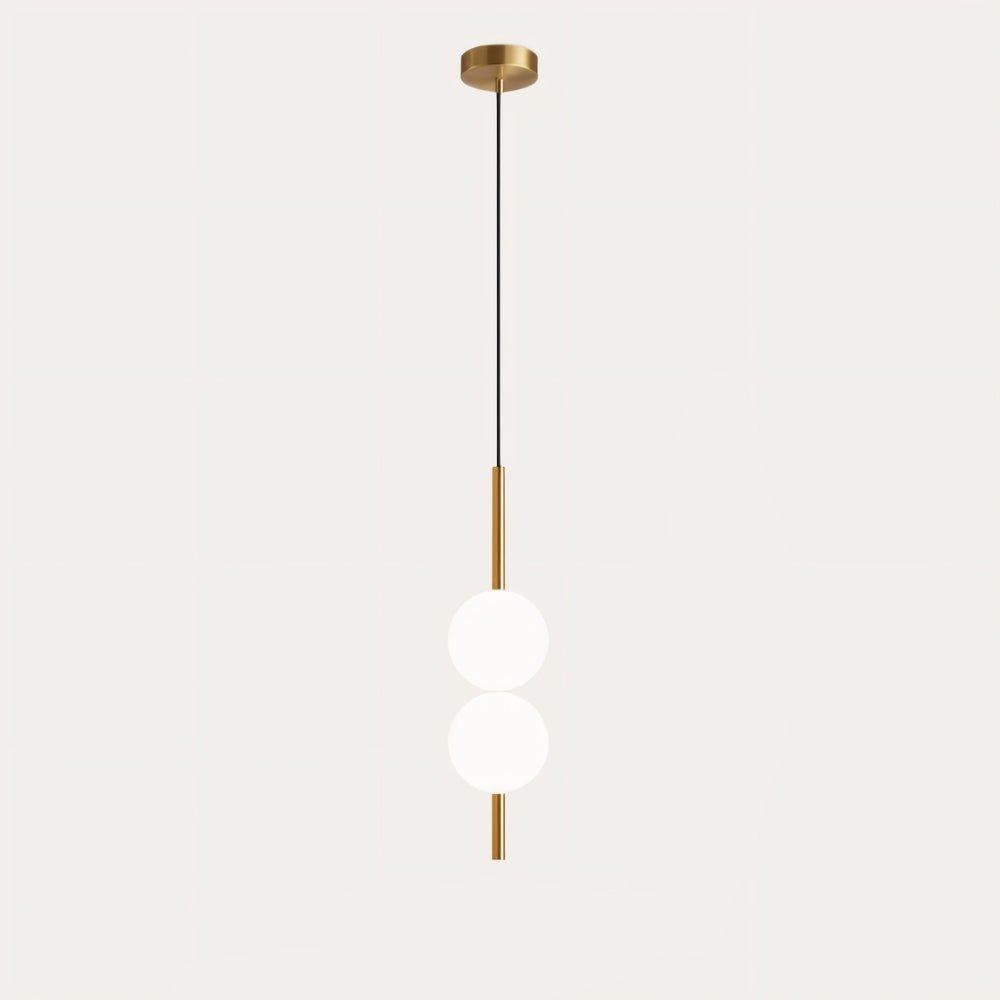 Minimalist Nordic LED pendant light, black, contemporary home decor lighting solution.