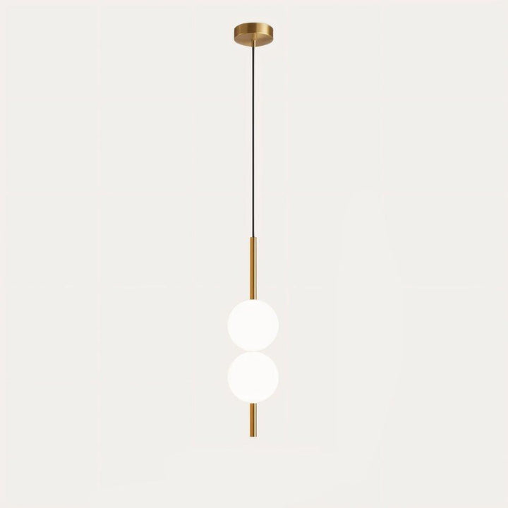 Minimalist Nordic LED pendant light, black, contemporary home decor lighting solution.