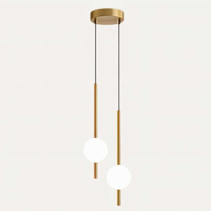 Adjustable contemporary LED pendant light, black, Nordic design for elegant home illumination.