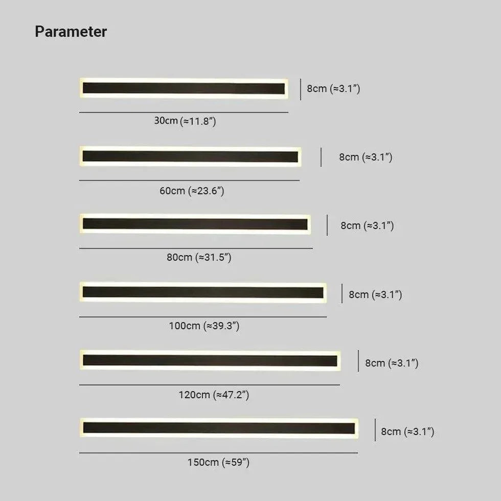 Sleek contemporary LED wall light, ideal for stylish outdoor garden, porch & exterior home accent lighting.