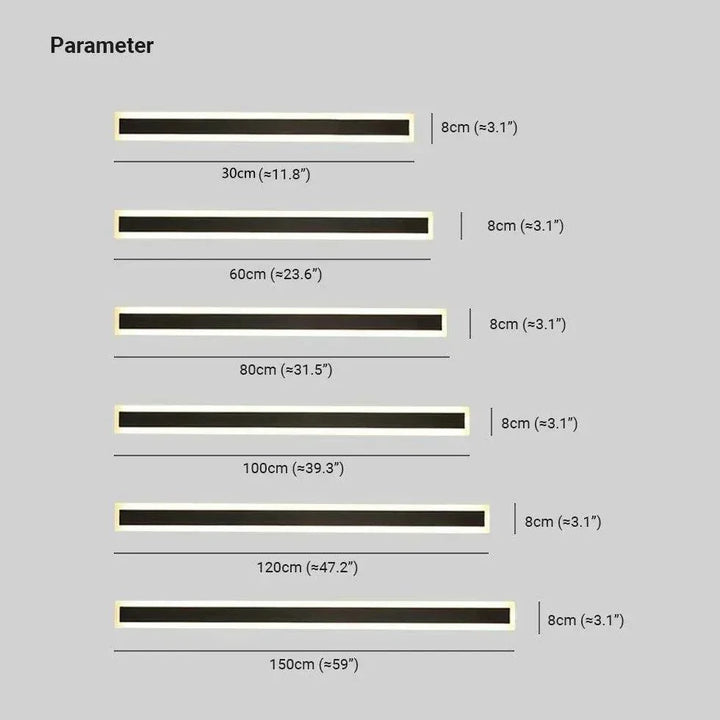 Sleek contemporary LED wall light, ideal for stylish outdoor garden, porch & exterior home accent lighting.