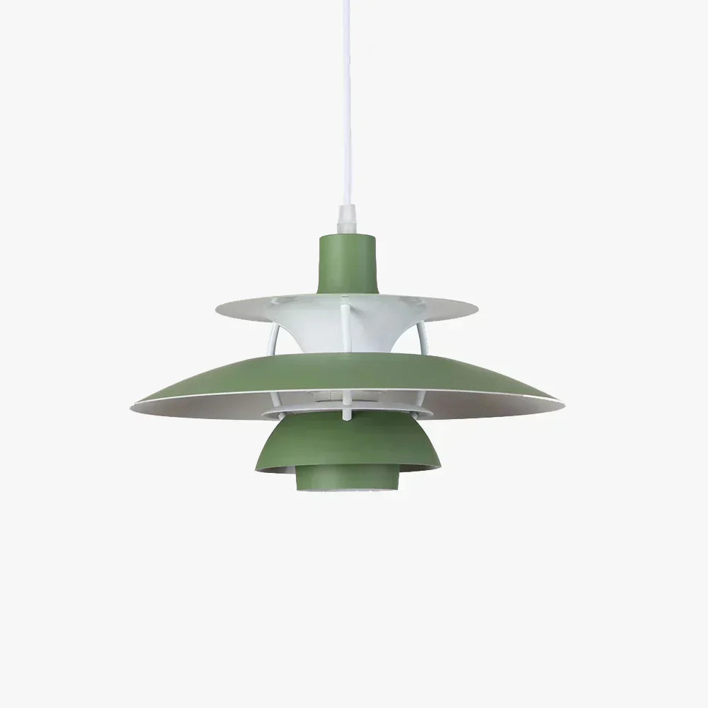 Paxano modern ceiling fixture, white light for a bright, contemporary home. Interior design focus.