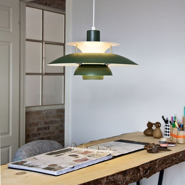 Stylish Paxano pendant light, perfect for modern home interiors. Warm white light option available.