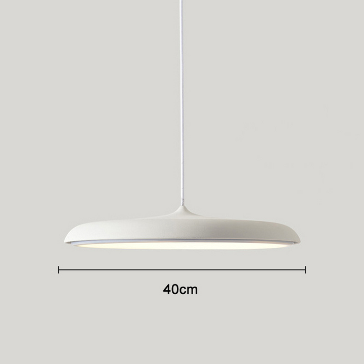 Stylish modern LED pendant light, Scandinavian, perfect for minimalist homes.
