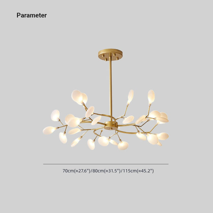 Contemporary branch chandelier, black, perfect for modern interior design.
