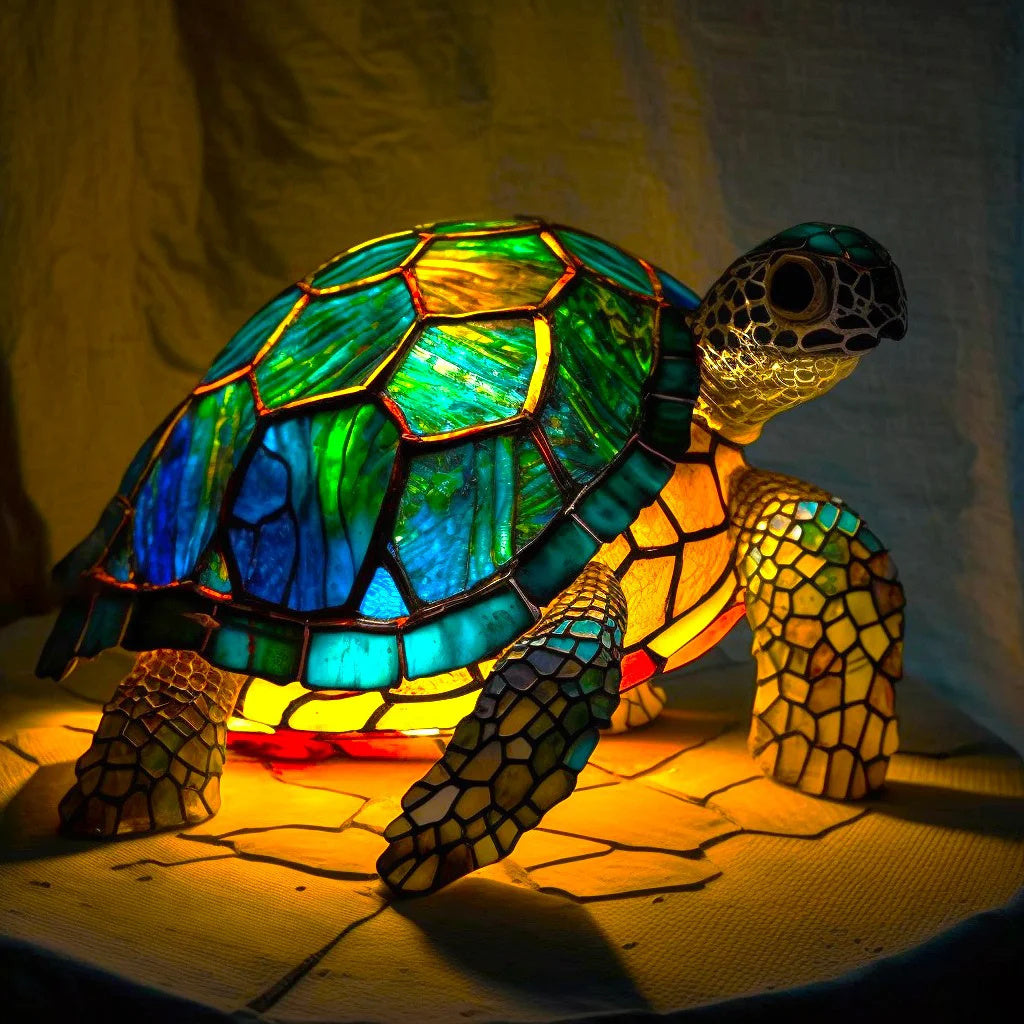 Energy-efficient LED table lamp, its sculptural form makes it a focal point in modern homes.