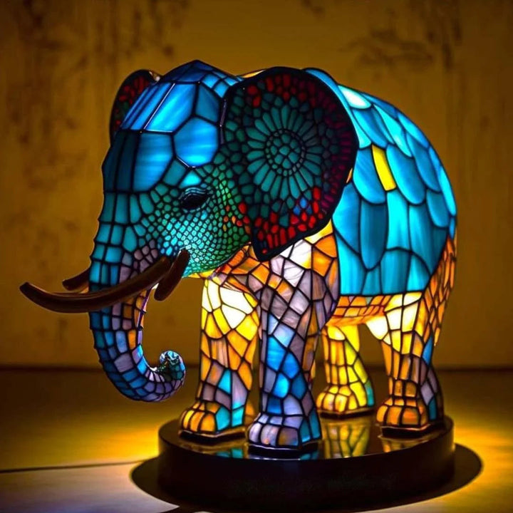 Distinctive sculptural modern LED table lamp, a unique design for sophisticated contemporary homes.