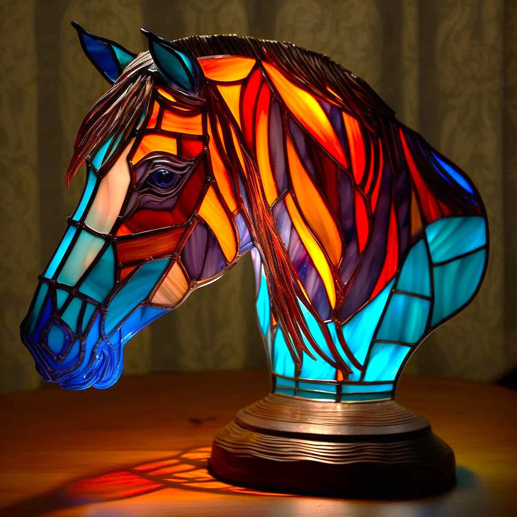 Stunning modern LED table lamp, a unique sculptural statement piece bringing artistic light to homes.