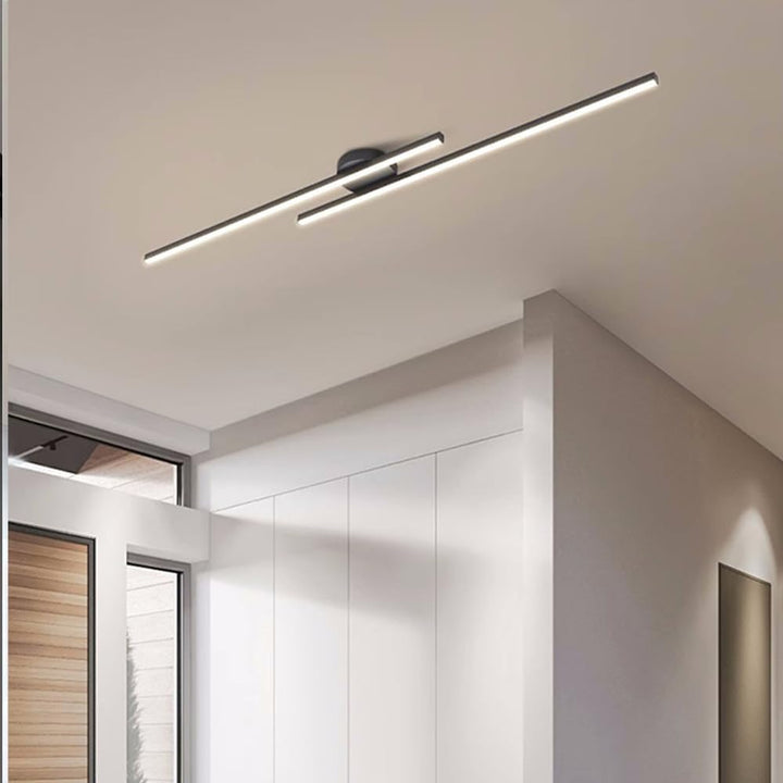 Energy-efficient modern LED ceiling fixture, flush mount style, perfect for home decor.