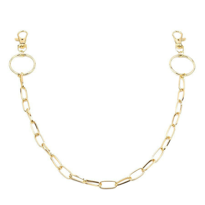 Timeless unisex stainless steel chain. Modern accessory for diverse fashion and streetwear jewelry appeal.