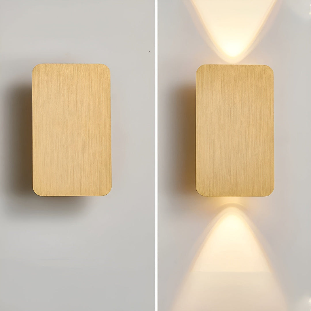 Indoor LED wall lamp, delivering a stunning up-down light effect, a key piece for modern home decor.