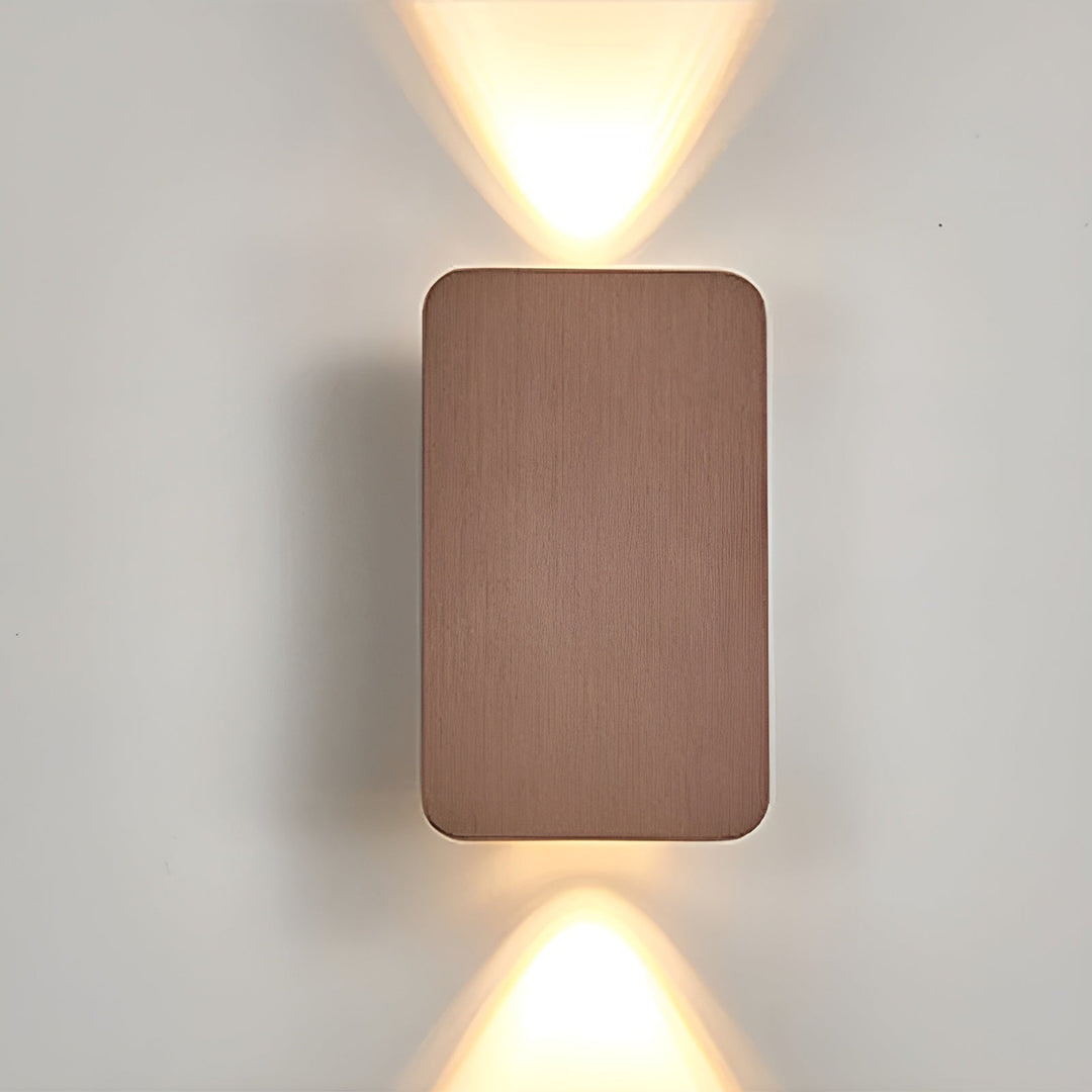 High-quality LED wall lamp with a modern up-down design, enhancing any indoor space with stylish light.