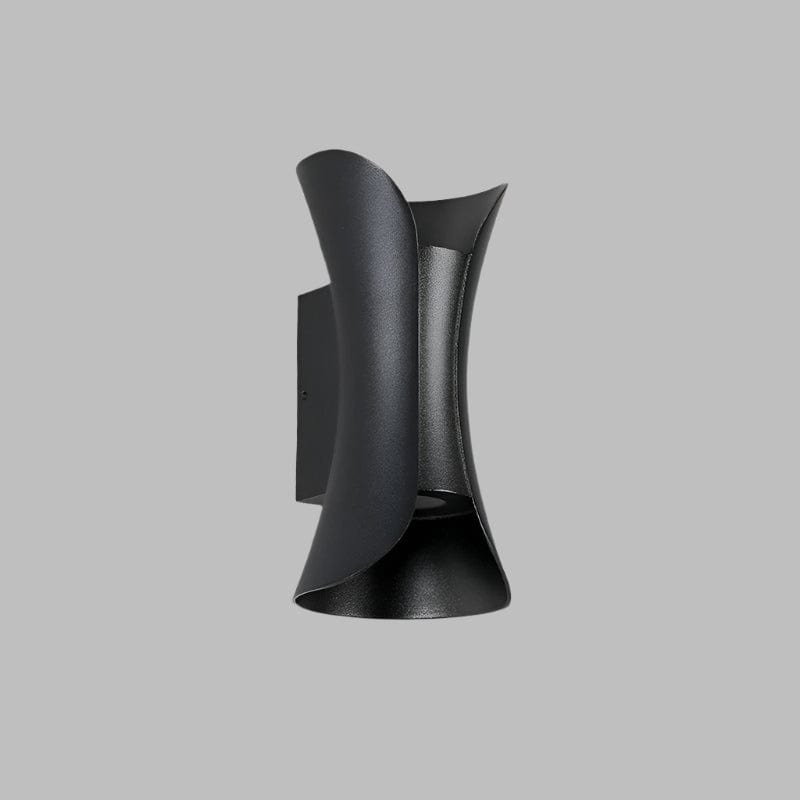 Modern outdoor LED wall lamp, perfect for illuminating pathways and adding curb appeal.